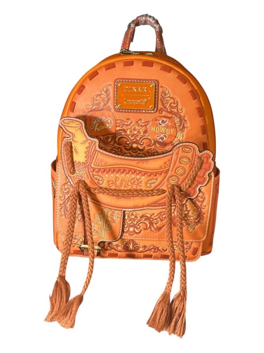 Loungefly Pixar Toy Story Jessie Saddle Mini Backpack. 🤠